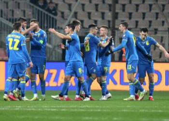 Ucrania va por la clasificación al Mundial en medio de la invasión rusa