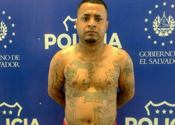 Capturan al ‘Panini’, peligroso pandillero de San Salvador