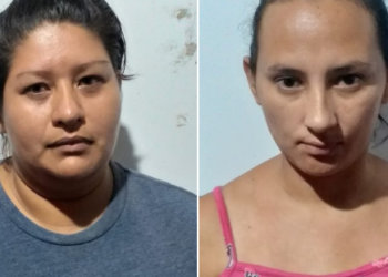 Dos mujeres extorsionistas son capturadas en San Pedro Masahuat