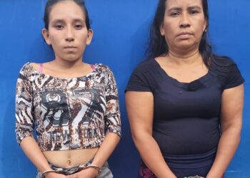 Madre e hija, detenidas por extorsión en Zacatecoluca