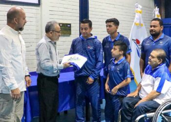 Paratletas salvadoreños de tenis de mesa participarán en la Copa Cristina Hoffman a desarrollarse en Cancún, México