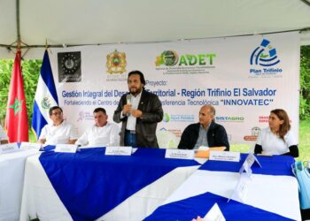 Vicepresidente Ulloa inaugura proyecto de desarrollo territorial en la región Trifinio en Citalá, Chalatenango