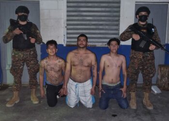 Fuerza Armada ubica a tres peligrosos pandilleros en Soyapango