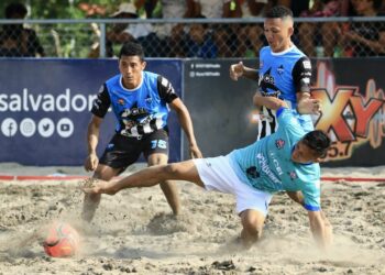 La Liga de Fútbol Playa se mueve a La Canoa del Bajo Lempa