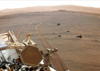 (VIDEO) La NASA muestra el momento en que una enorme nube de polvo se levanta sobre la superficie de Marte