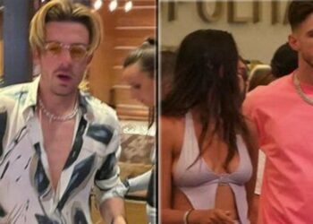 Jack Grealish del Manchester City fue visto con una mujer que no es su esposa, gastó 94 mil dólares en 116 botellas de champagne en una fiesta en Las Vegas