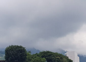 Cielo nublado, lluvias y tormentas de moderadas a fuertes para este lunes