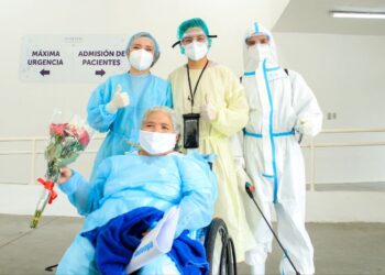 Más de 10,600 pacientes se han recuperado del covid-19 en el Hospital El Salvador