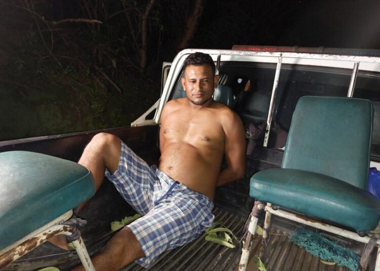 Capturan a sujeto que ingresaba droga desde Guatemala a través de puntos ciegos de fronteras con El Salvador