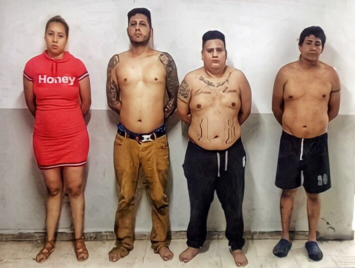 Cuatro peligrosos pandilleros son capturados en Cuscatlán