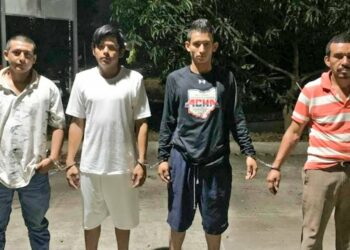 Cuatro colaboradores de pandillas son capturados en San Juan Opico