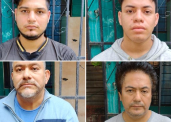 PNC captura a cuatro sujetos que vendían droga en «Zona Real» de San Salvador