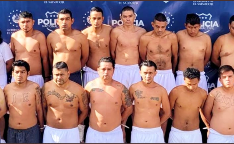 PNC detiene a 19 pandilleros en Soyapango, Ilopango y San Martín