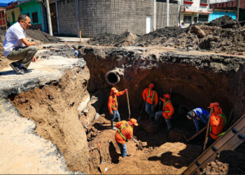 Avanzan trabajos de reparación en cárcavas de Don Rúa y Col. Costa Rica