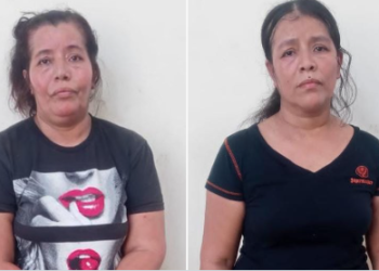 PNC arresta a dos mujeres acusadas de cobrar «la renta» en el mercado de Apopa