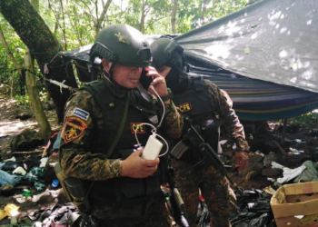 Fuerza Armada desarticuló un campamento de pandillas en San Isidro, Cabañas