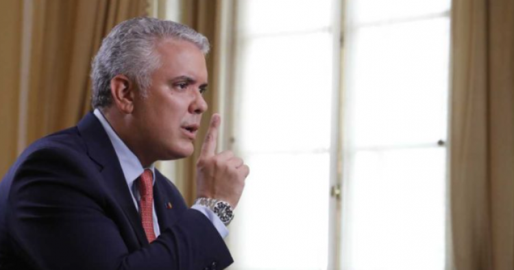 Tribunal ordena arresto para el presidente de Colombia, Iván Duque, por desacato