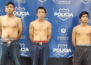 Tres terroristas son capturados por la PNC en Las Margaritas, Soyapango