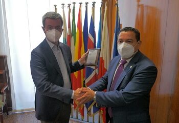 Ministro de Trabajo se reúne con su homólogo de Italia en busca de oportunidades laborales para salvadoreños