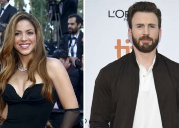 Chris Evans reaccionó por primera vez de los rumores de amor con Shakira