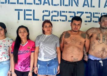 Capturan a pandilleros con miles de dólares en efectivo producto de extorsiones 