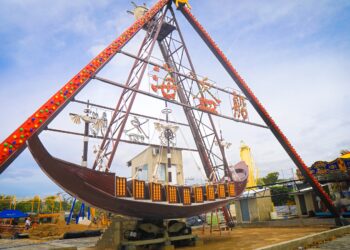 Parque de diversiones y plaza gastronómica en el Puerto de La Libertad se inaugurarán en los próximos días