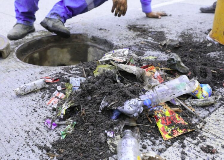 ANDA realizó jornada de limpieza en colectores de aguas residuales