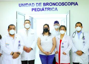 Inauguran Unidad de Broncoscopía Pediátrica en el Hospital Nacional “San Juan de Dios” en Santa Ana