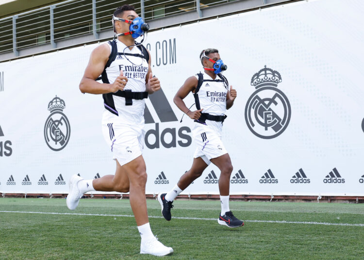 El revolucionario método de entrenamiento del Real Madrid con máscaras que regulan el oxígeno
