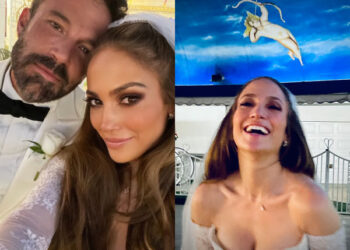 Las primeras imágenes de la boda de Jennifer Lopez y Ben Affleck