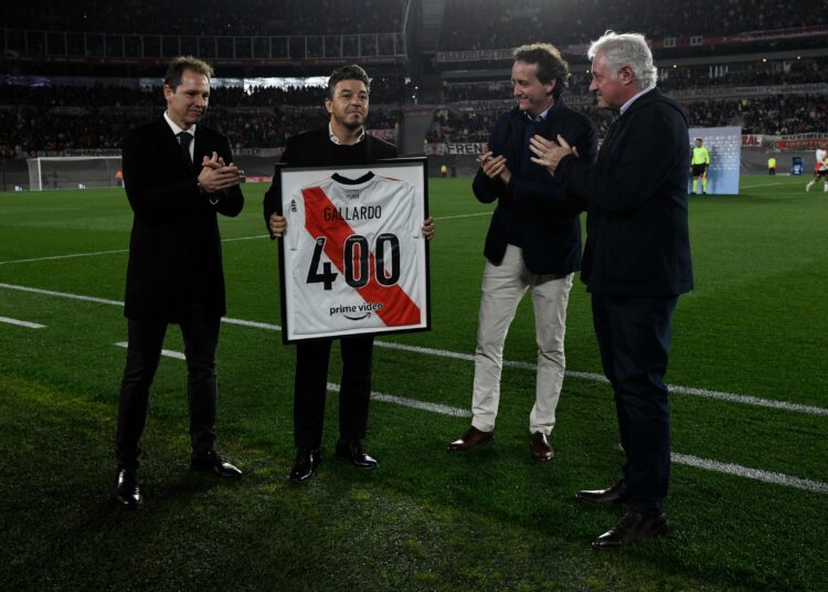 El emotivo reconocimiento a Marcelo Gallardo por haber superado los 400 partidos como técnico de River Plate