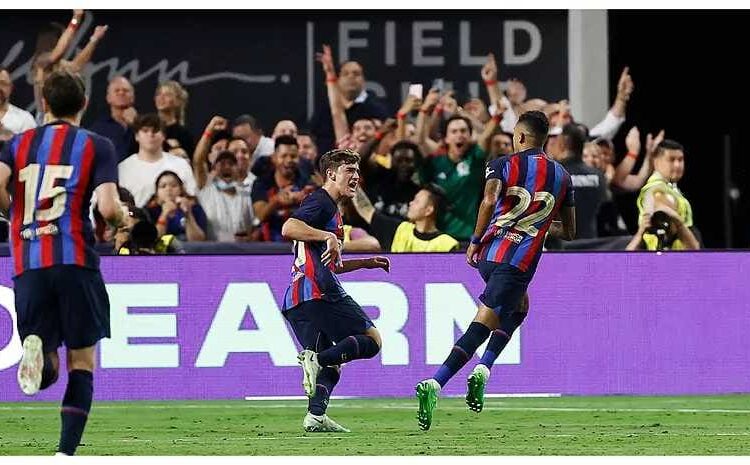 (VIDEOS) Raphinha da la victoria al Barcelona en el Clásico de Las Vegas