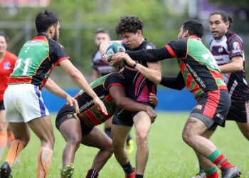 Santa Tecla y Cuscatlán lideran las posiciones de la Liga Nacional de Rugby