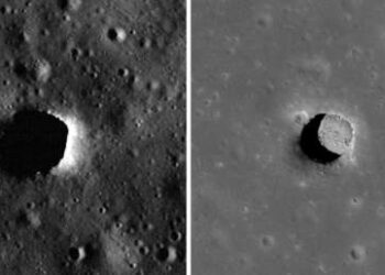 Descubren pozos en la Luna que se mantienen a una temperatura ideal para vivir
