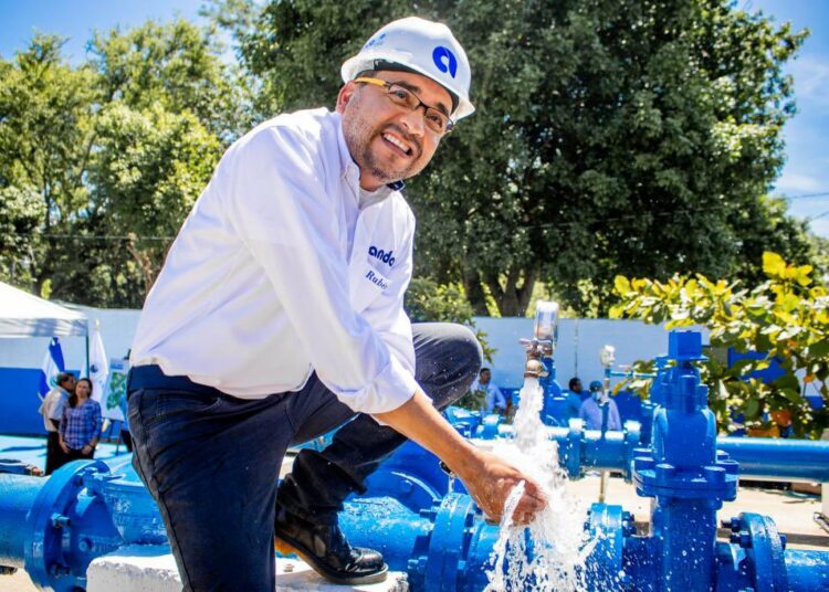 Inauguran pozo de agua potable en Apopa, San Salvador