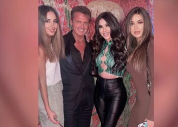 Junto a influencers así reapareció Luis Miguel en Miami