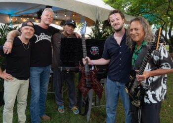 Stranger Things: Joseph Quinn conoció a Metallica en Lollapalooza