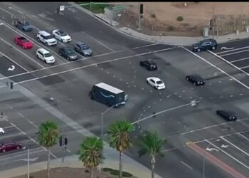(VIDEO) Un hombre protagonizó una espectacular persecución luego de robar un camión de Amazon
