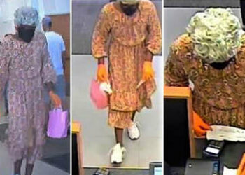 Un hombre en EE.UU. se disfraza de anciana, roba un banco y se da a la fuga