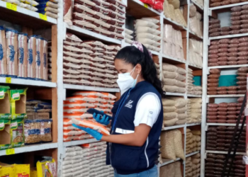 Defensoría del Consumidor verifica precios del gas envasado y productos de la canasta básica