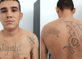 Dos pandilleros son detenidos en la zona fronteriza de Las Chinamas, en Ahuachapán