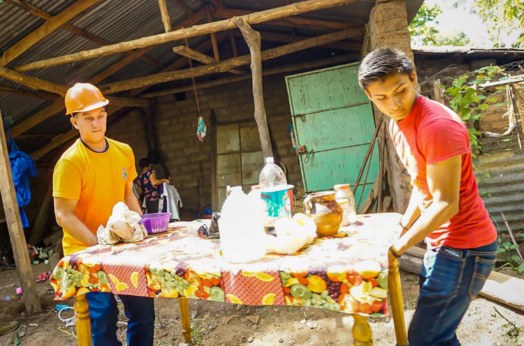 Sismos causan daños en algunas viviendas del departamento de Ahuachapán
