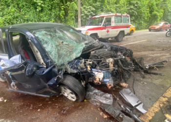 Cuatro lesionados deja accidente de tránsito en carretera de Comalapa a San Salvador