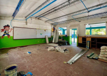 36 centros educativos dañados por lluvias son reparados para recibir a los estudiantes