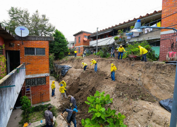 Obras Públicas inicia trabajos de mitigación en la colonia INPEP, de Mejicanos