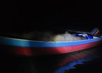 Autoridades intervinieron una embarcación en Isla Tasajera, La Paz e incautan droga y armas