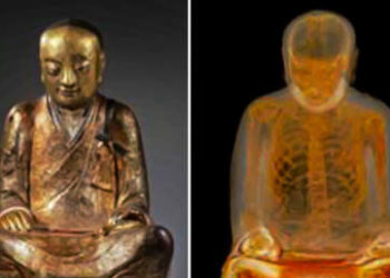 Tribunal chino ordena a un coleccionista holandés devolver una estatua de Buda robada que contiene una momia en su interior