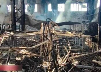 Ucrania acusa a Rusia de una masacre de prisioneros de guerra en la cárcel de Olenivka