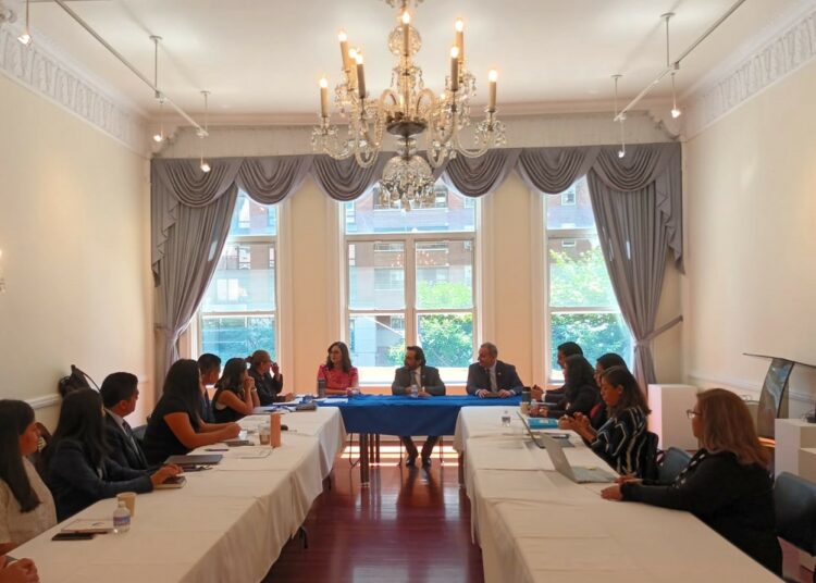 Vicepresidente Félix Ulloa llega a la ONU para participar en foro político de alto nivel