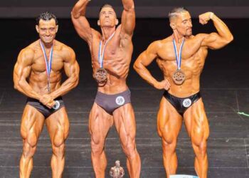 Salvadoreños lograron podio en el IFBBGrand Prix Miami 2022